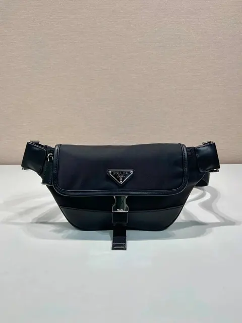 Prada Black Nylon Crossbody Bag