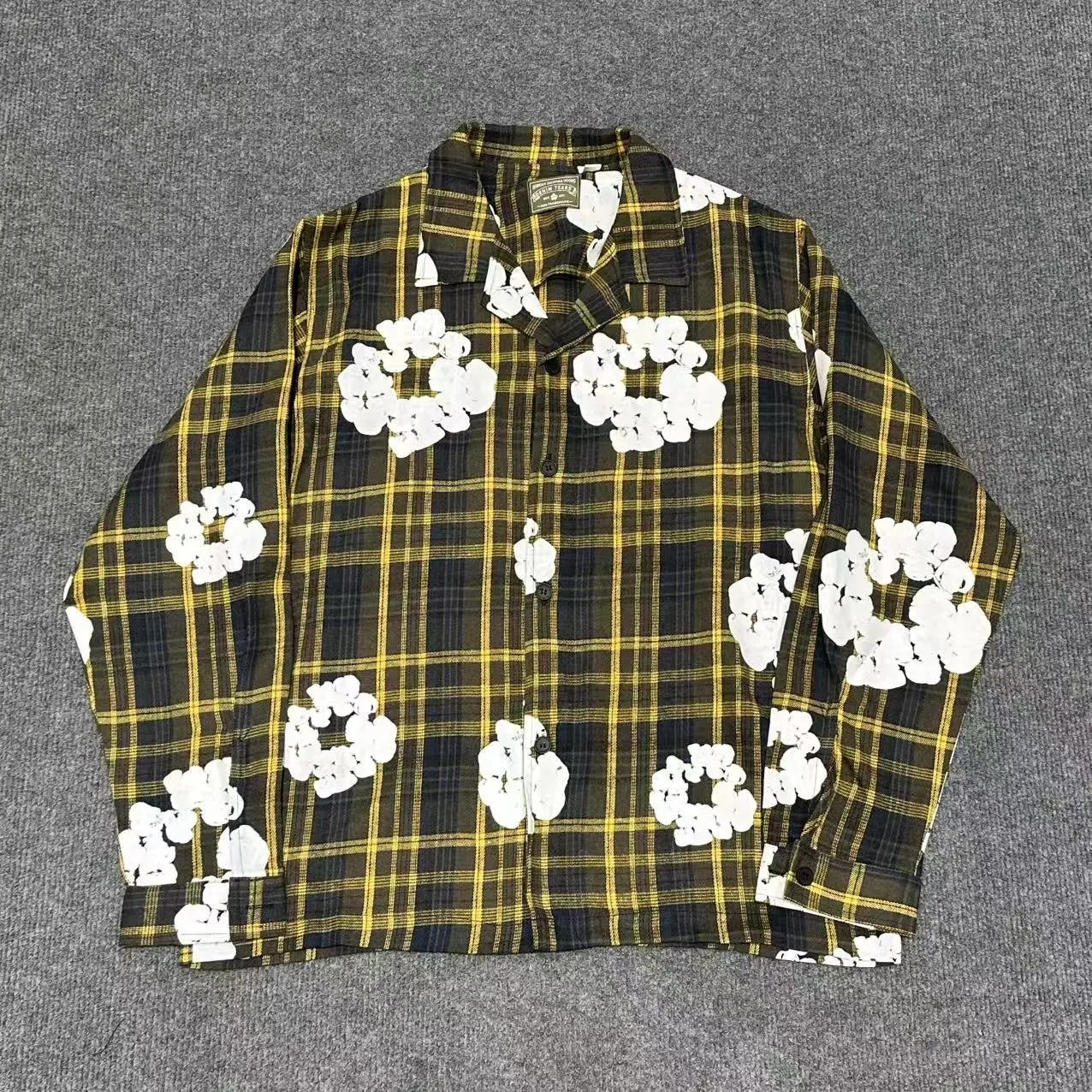 15001黄色长衬衫