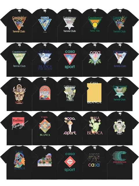 Casablanca Tennis Club T-Shirt Collection