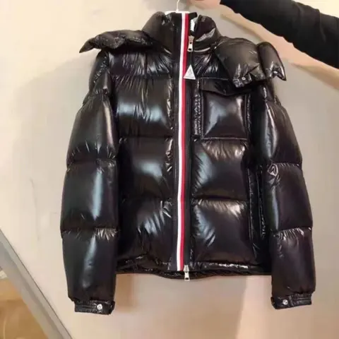 Moncler Black Quilted Down Jacket