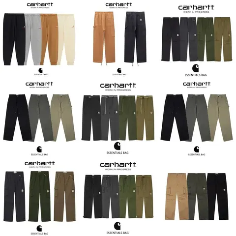 Carhartt Work In Progress Essentials Bag Pants Collection