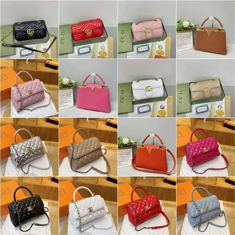 Luxury Designer Handbags Collection - Chanel and Gucci Styles
