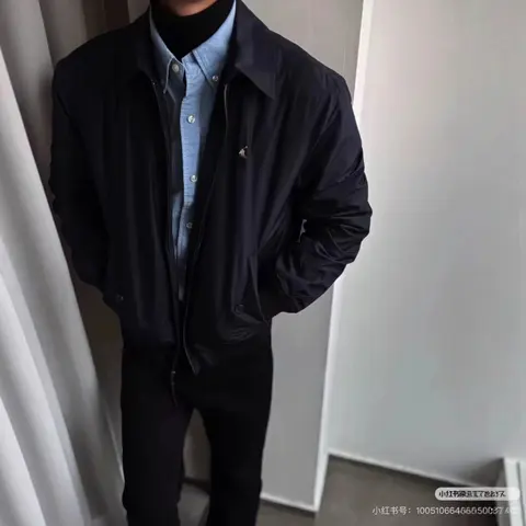 Ralph Lauren Black Bomber Jacket