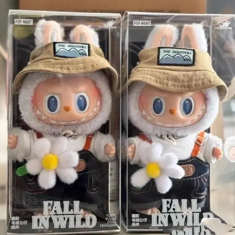 POP MART The Monsters Fall in Wild Vinyl Plush Doll Pendant