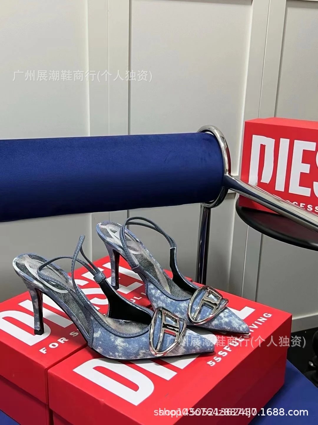 牛仔色9cm