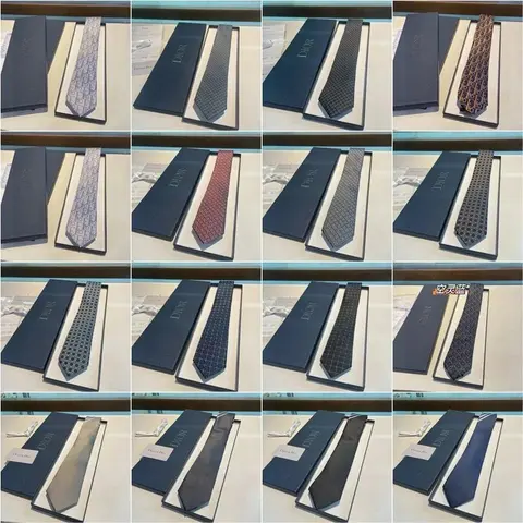 Dior Men's Silk Ties Collection