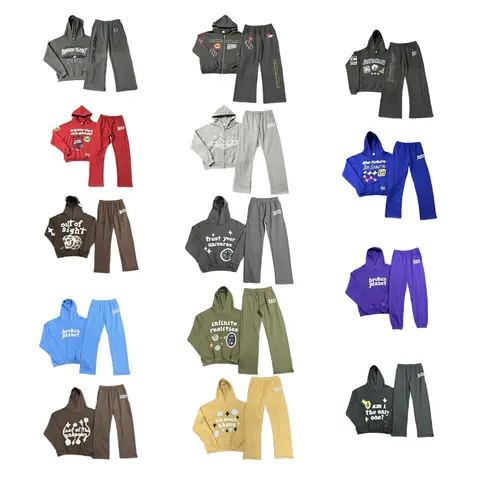 Broken Planet Hoodie and Pant Sets Collection