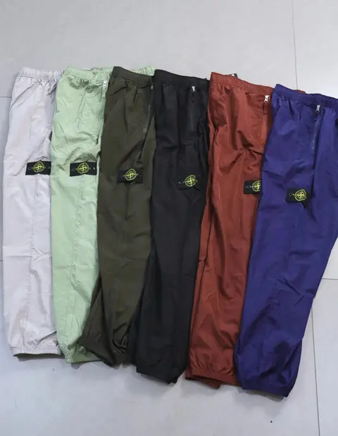 Stone Island Logo Patch Track Pants Collection