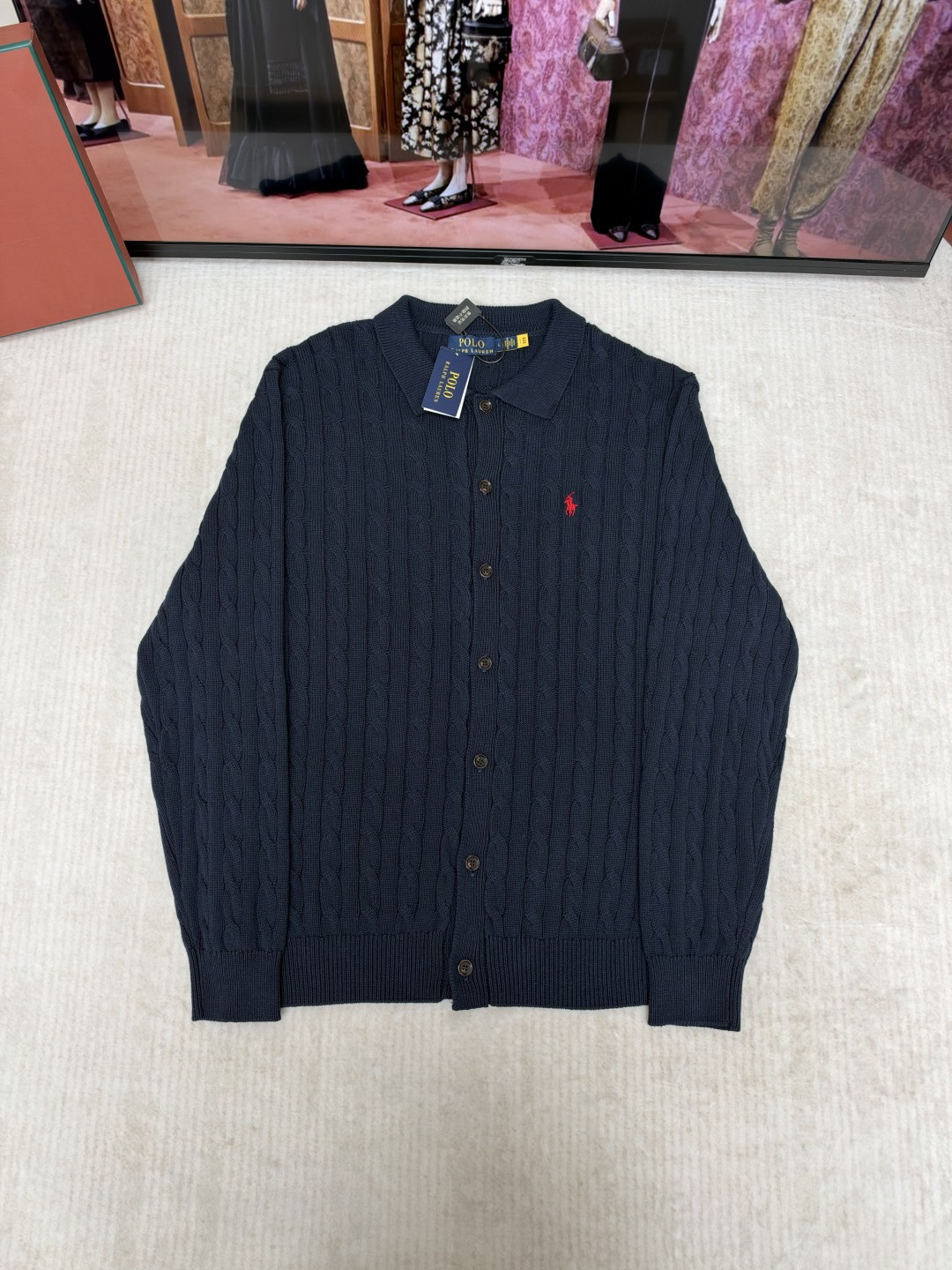Ralph Lauren cable-knit cotton sweater