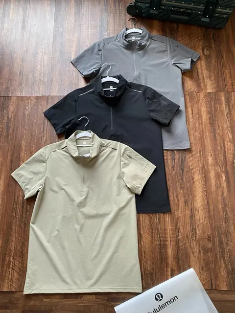Lululemon Half-Zip Short Sleeve Shirts