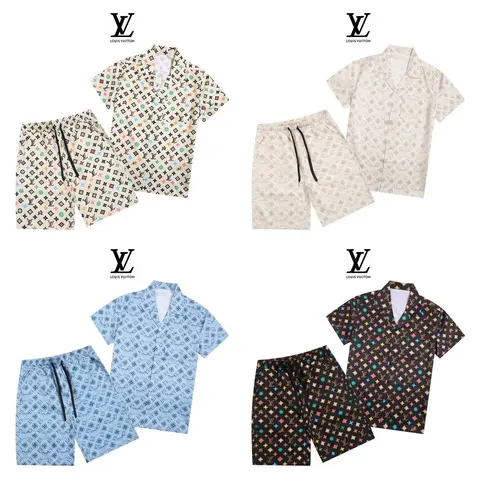 Louis Vuitton Monogram Printed Sleepwear Sets