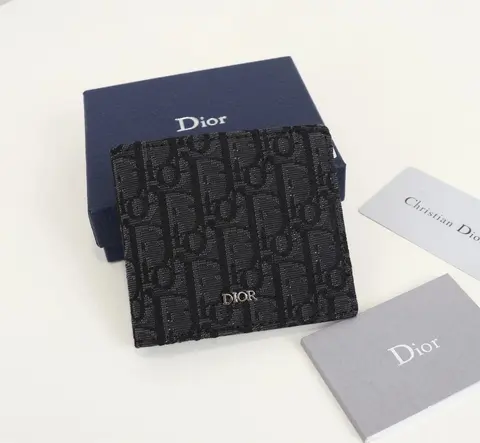 Dior Oblique Pattern Wallet