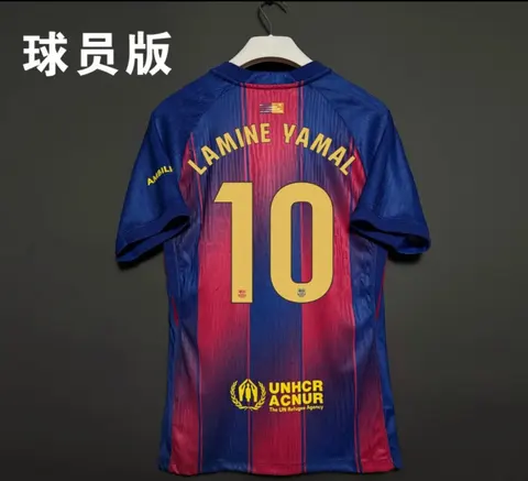 2025-2026 Club Player Official Match Jersey (Custom Number Available)