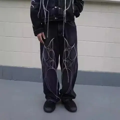 THÓUG CLÓUB Tribal Denim Pants