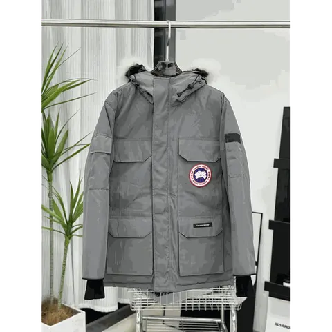 Canada Goose Gray Parka Jacket