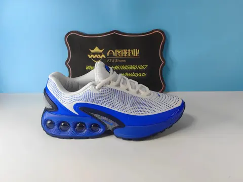 ATU Shoes Blue and White Air Max Style Sneakers