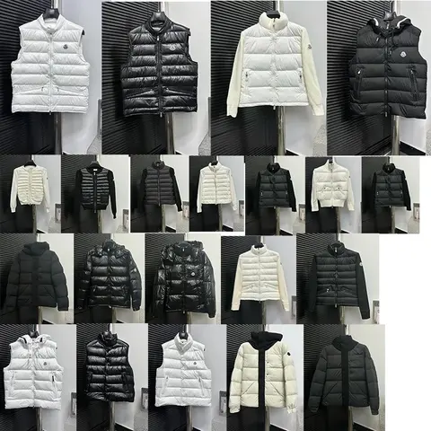 Moncler Down Jackets and Vests Collection