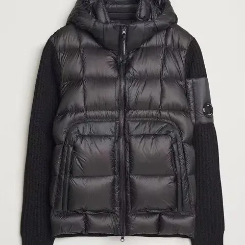 C.P. Company Hooded Quilted Down Jacket