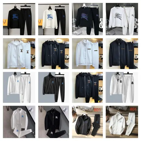 Burberry Men's Tracksuit Collection