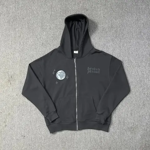 Broken Planet Zip-Up Hoodie