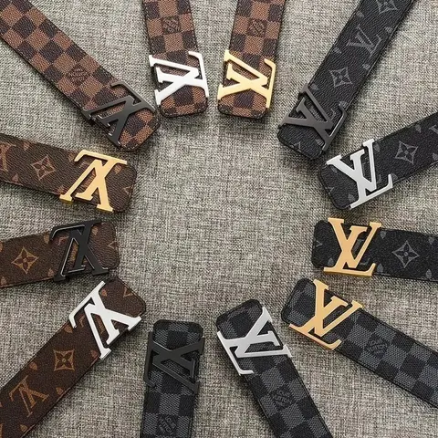 Louis Vuitton LV Logo Belts Collection