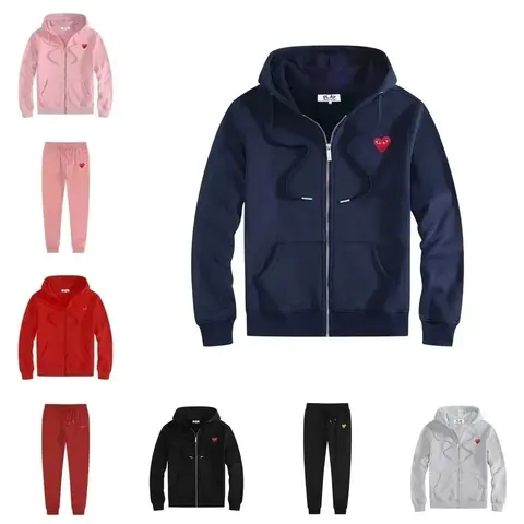 Comme des Garçons PLAY Heart Logo Hoodie and Sweatpants Collection