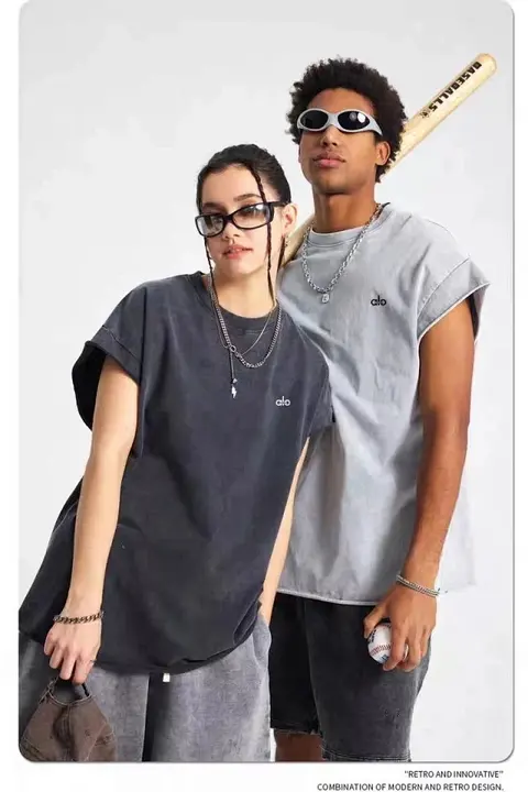 alo Oversized Sleeveless T-Shirt