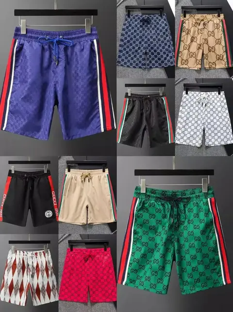 Gucci Logo Print Shorts Collection