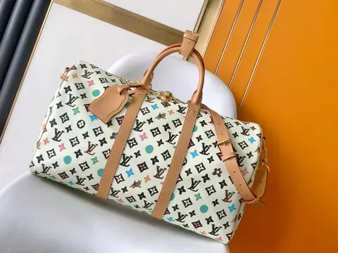 Louis Vuitton Multicolor Monogram Keepall Bag