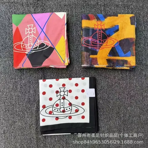 Thinking WISHFUL Abstract Planet Print Scarves Collection