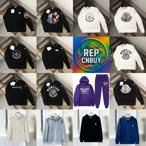 Moncler and Gallery Dept. Sweatshirts and Hoodies Collection