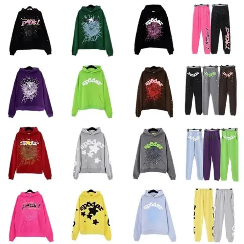 Spider Brand Hoodies and Matching Pants Collection