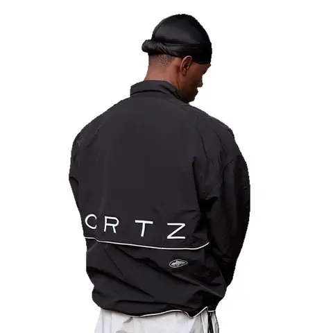 CRTZ Black Track Jacket