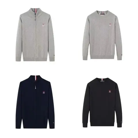 Thom Browne Knit Sweaters and Zip-Up Jackets Collection