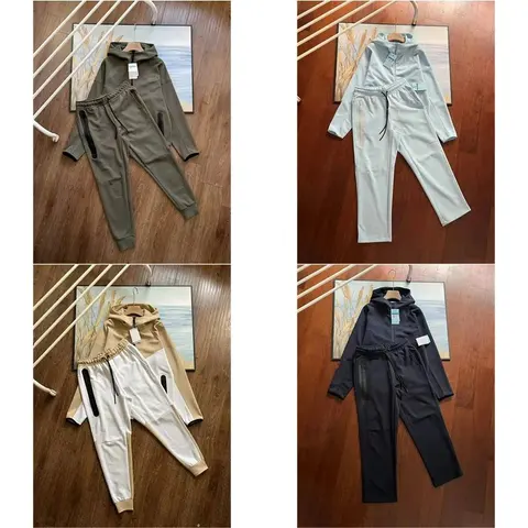 Women's Hooded Tracksuit Set - Casual Sweatshirt and Jogger Pants Collection
