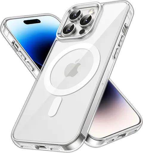 Clear iPhone Case with MagSafe Compatibility