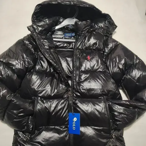 Polo Ralph Lauren Black Quilted Puffer Jacket