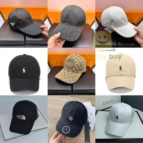 Luxury Brand Baseball Caps Collection - Gucci, Ralph Lauren, The North Face