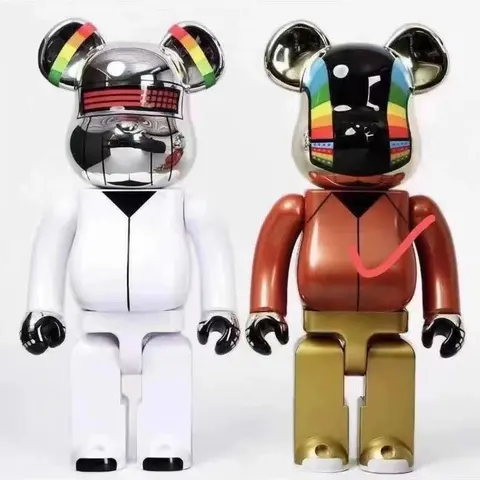Daft Punk x Bearbrick Collectible Figures