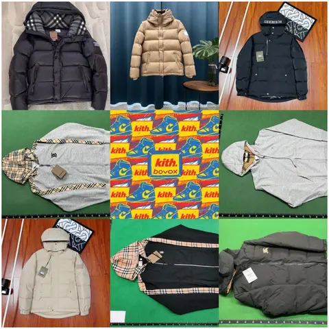 Burberry x Kith Collaboration Collection - Puffer Jackets and Hoodies