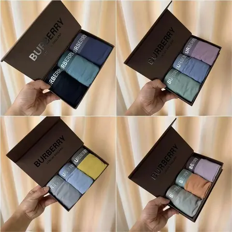 Burberry Men's Boxed Underwear Set