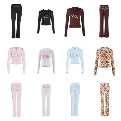 Gia Activewear Collection - Hoodies, Tops, and Pants