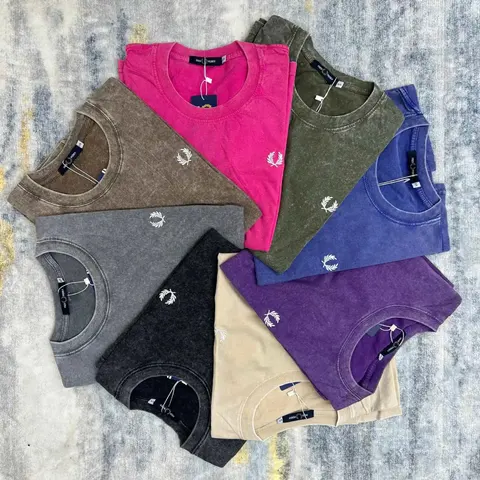 FRED PERRY Crewneck T-Shirts Collection