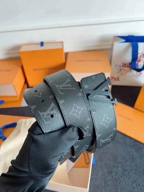 Louis Vuitton Monogram Leather Belt