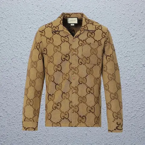 Gucci GG Monogram Pattern Shirt