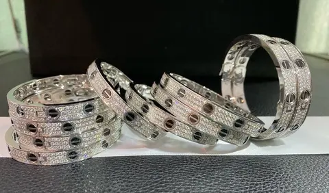 Diamante-Encrusted Huggie Hoop Earrings
