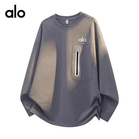 alo Ombre Long Sleeve T-Shirt with Pocket