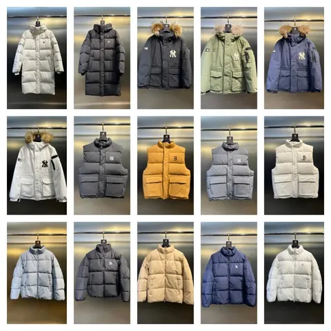 NY Yankees x B Collection Puffer Jackets and Vests