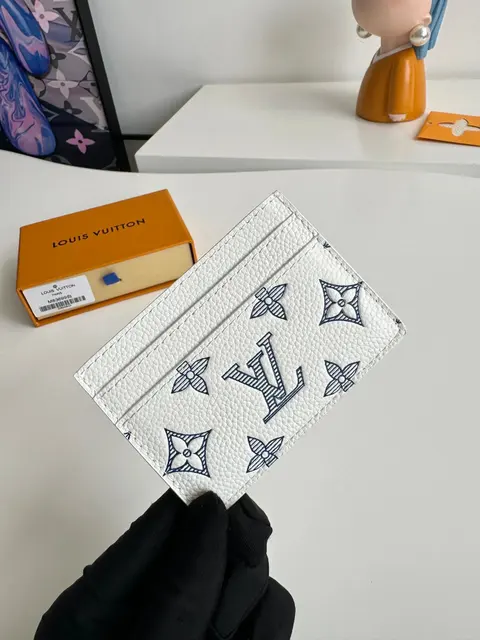 Louis Vuitton White Monogram Card Holder