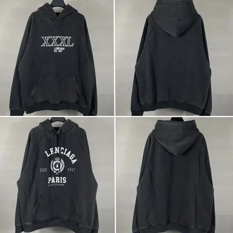 Lenciaga XXXL Oversized Hoodie Sweatshirt
